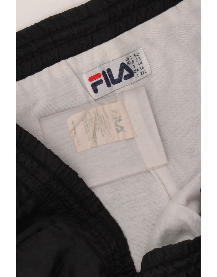 Pantaloni da tuta da uomo Fila IT 52 Large Nero Poliammide