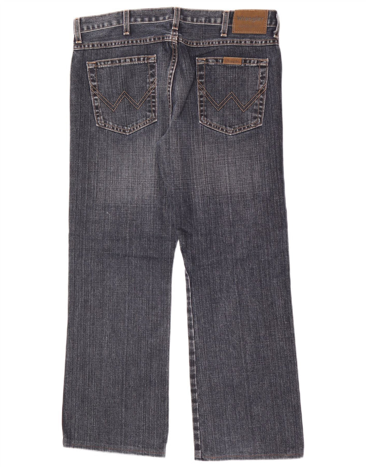 Jeans Bootcut da uomo Wrangler W34 L30 cotone blu