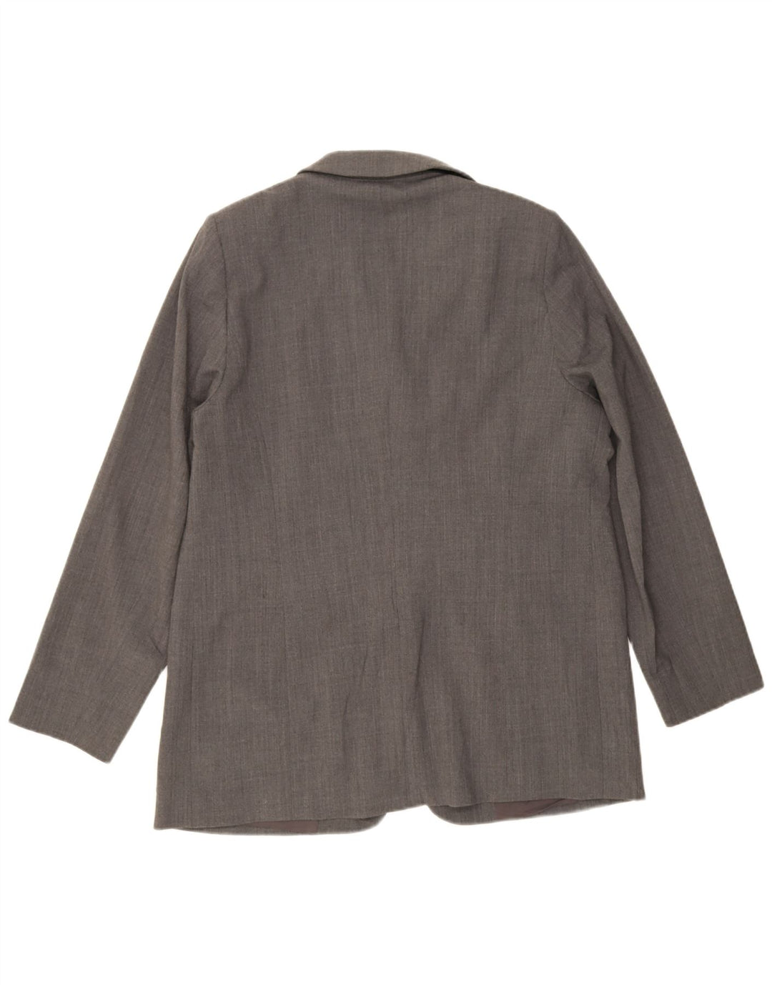 Giacca blazer da donna a 3 bottoni Marina Rinaldi taglia 25 grande poliestere grigio