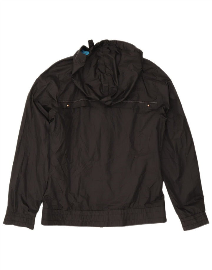 Giacca a vento con cappuccio da donna Reebok UK 10 Small Nero Poliestere