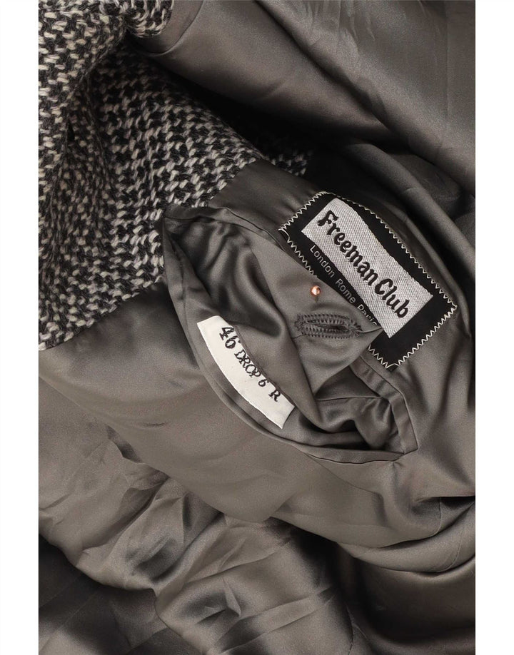 Cappotto da uomo Freeman IT 46 Small Grey Flecked
