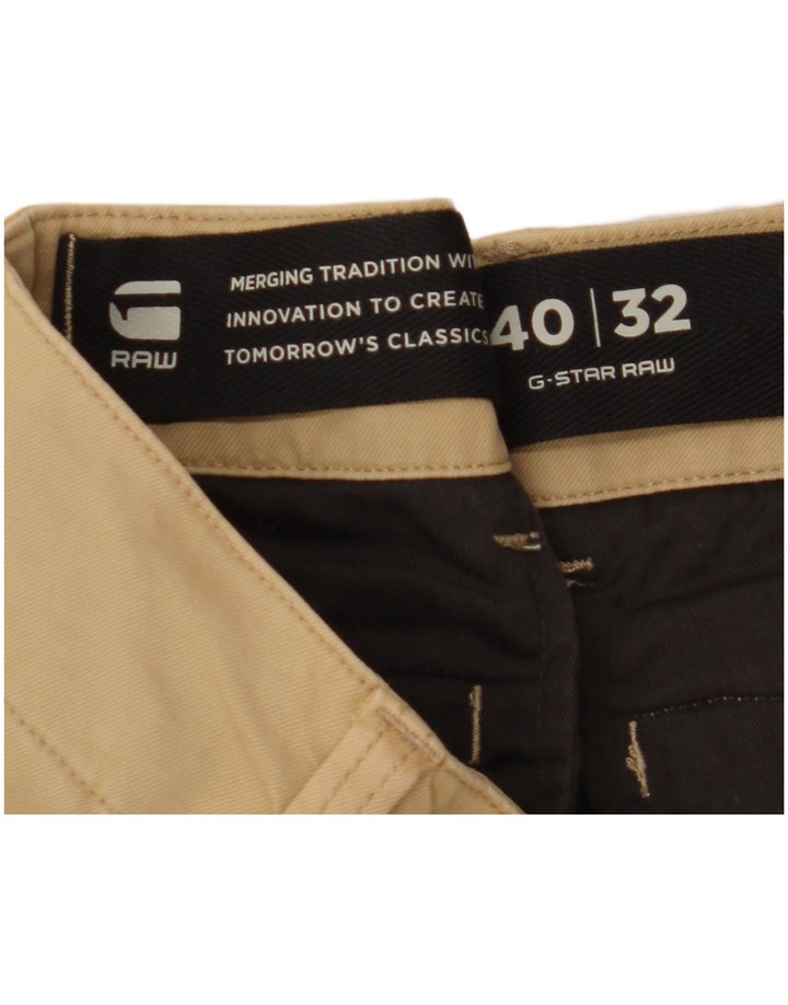 Pantaloni cargo dritti da uomo G-STAR W40 L32 Beige