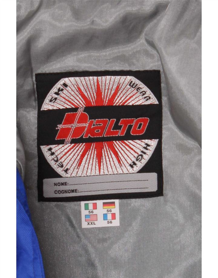 Giacca da sci da uomo Dialto IT 56 3XL Blu Poliestere Colourblock