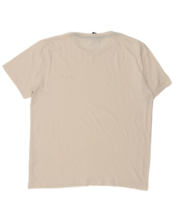 T-shirt da uomo Champion Top grande in cotone bianco