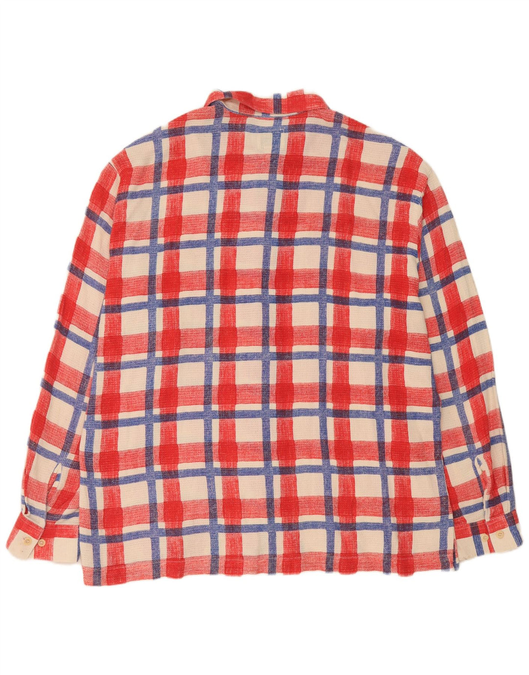 Camicia da uomo Gas XL in cotone a quadri rossi