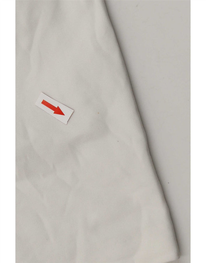 Pantaloncini chino da donna Zara XS W24 poliestere bianco