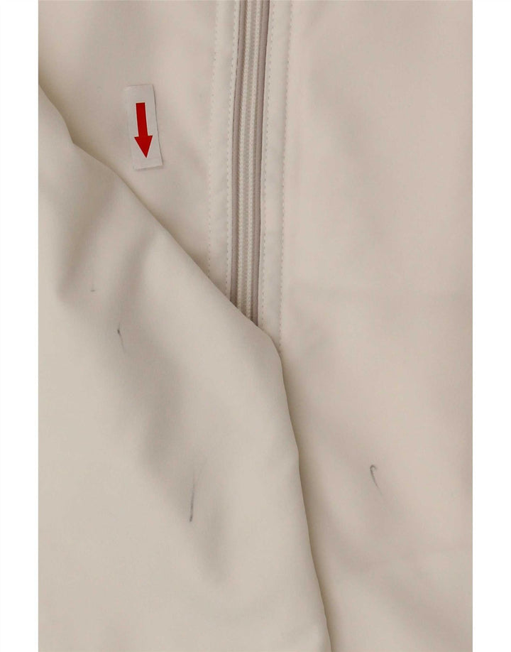 Giacca da ginnastica da donna Sergio Tacchini taglia 14 media bianca