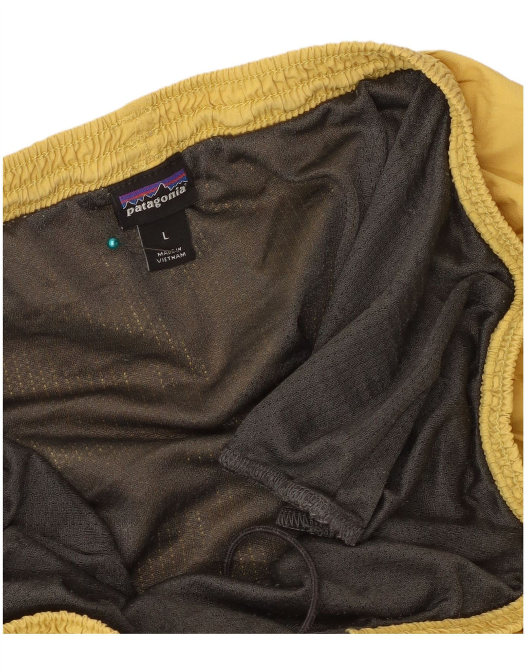 Pantaloncini sportivi da uomo Patagonia grandi gialli