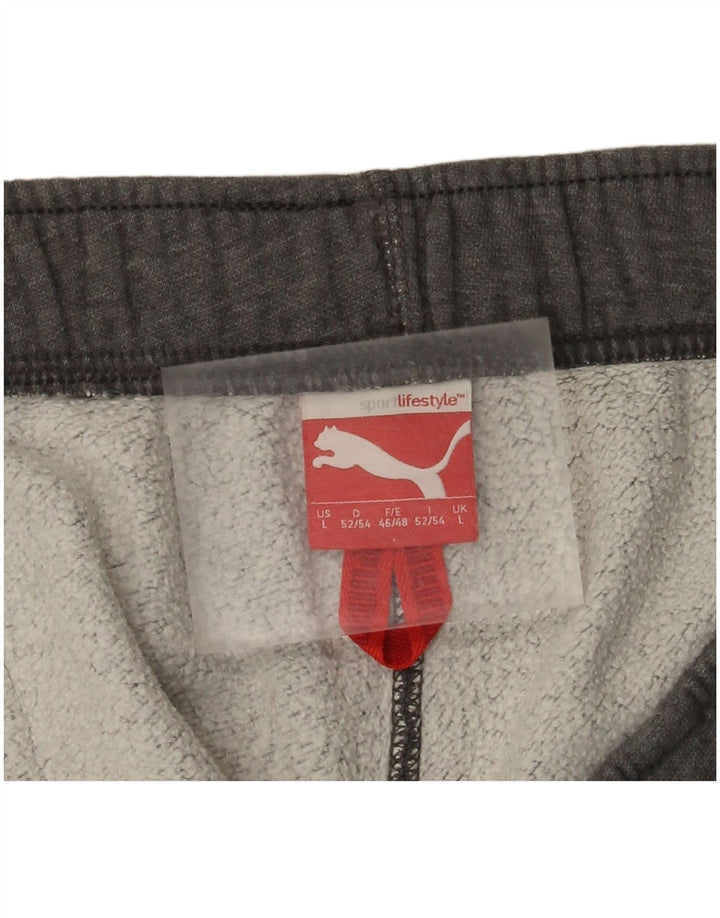 Pantaloni da tuta grafica da uomo Puma Joggers Large Grigi