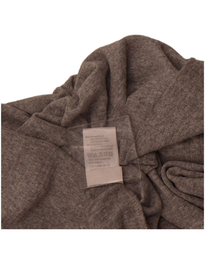 T-shirt da uomo BUFFALO Top in cotone grigio medio