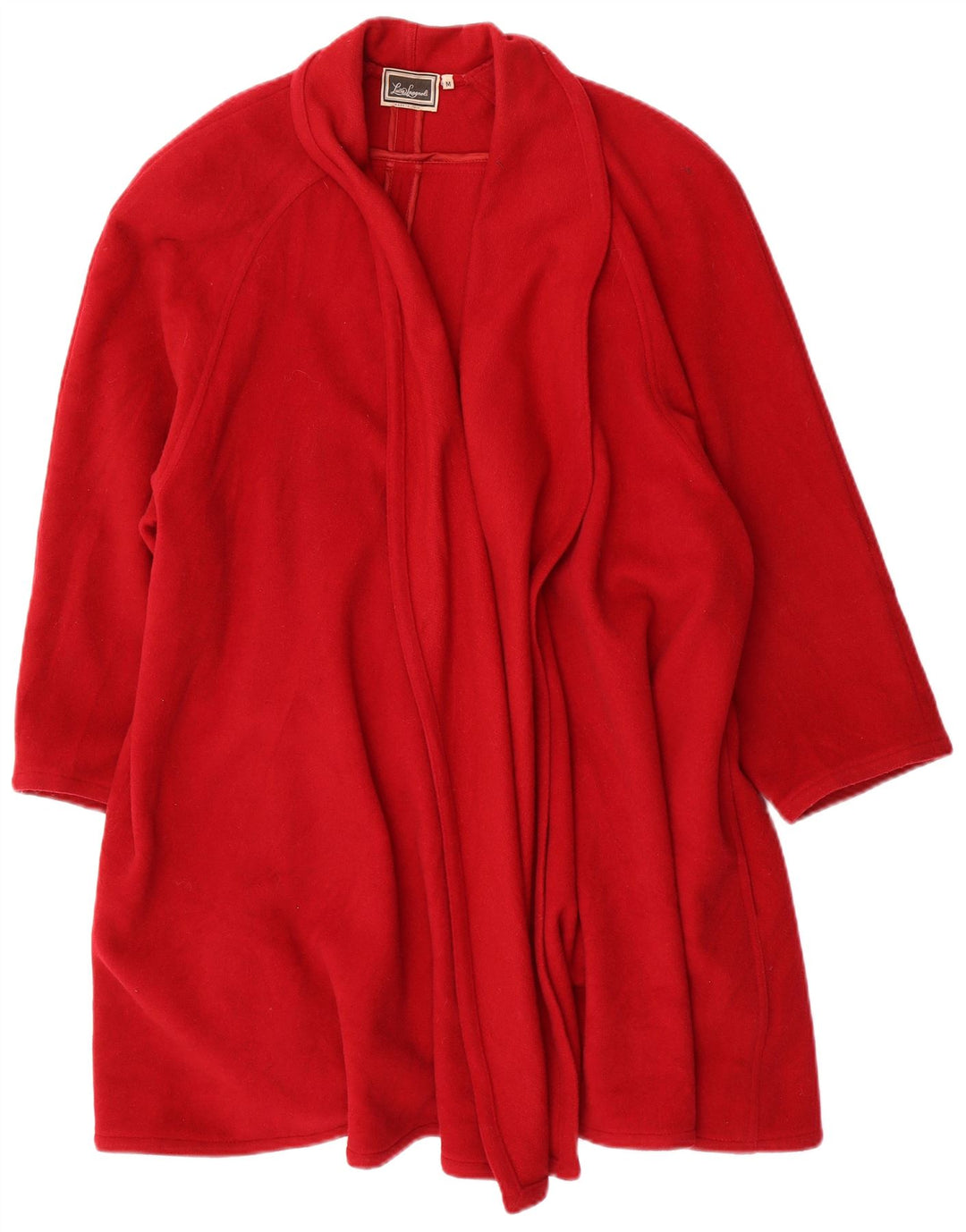 Luisa Spagnoli Cappotto oversize da donna UK 14 Lana rossa media
