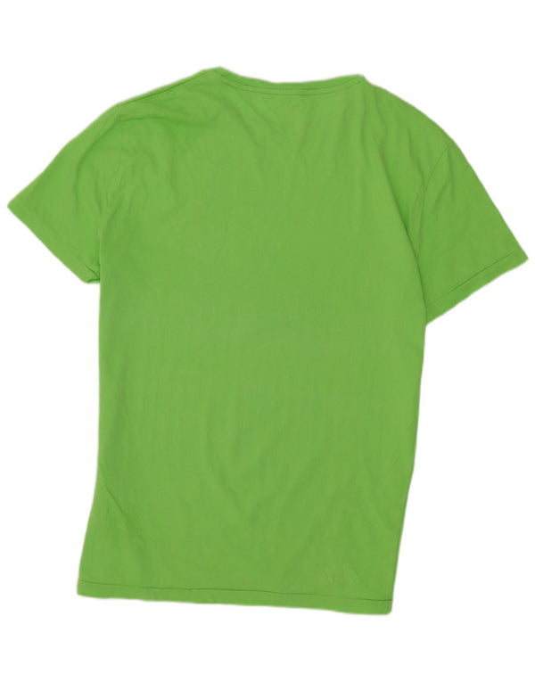 Polo Ralph Lauren T-shirt grafica da donna Top UK 14 Verde medio