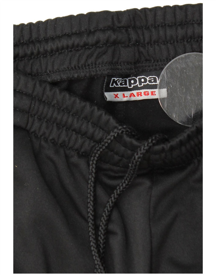 Pantaloni da tuta con grafica da uomo KAPPA Joggers XL poliestere nero