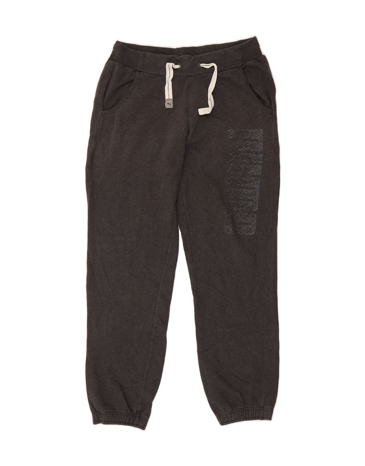 PUMA Mens Graphic Tracksuit Trousers Joggers Medium  Grey Cotton Vintage Puma and Second-Hand Puma from Messina Hembry 