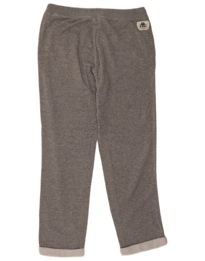Pantaloni da tuta con grafica Kappa da uomo 2XL cotone chiazzato grigio