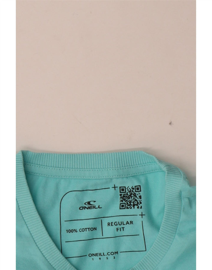 T-shirt grafica da uomo con vestibilità regolare O'Neill in cotone blu medio