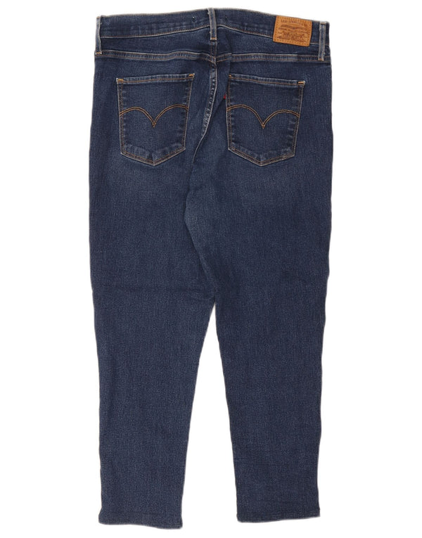 Jeans Levi's Crop Super Skinny a vita alta da donna W30 L23 Blu