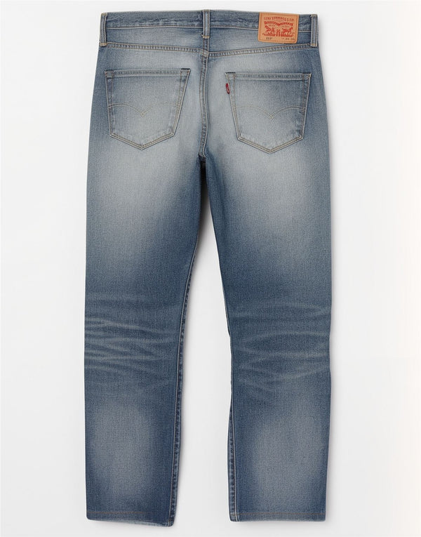 Jeans dritti da uomo Levi's 501 W34 L28 cotone blu