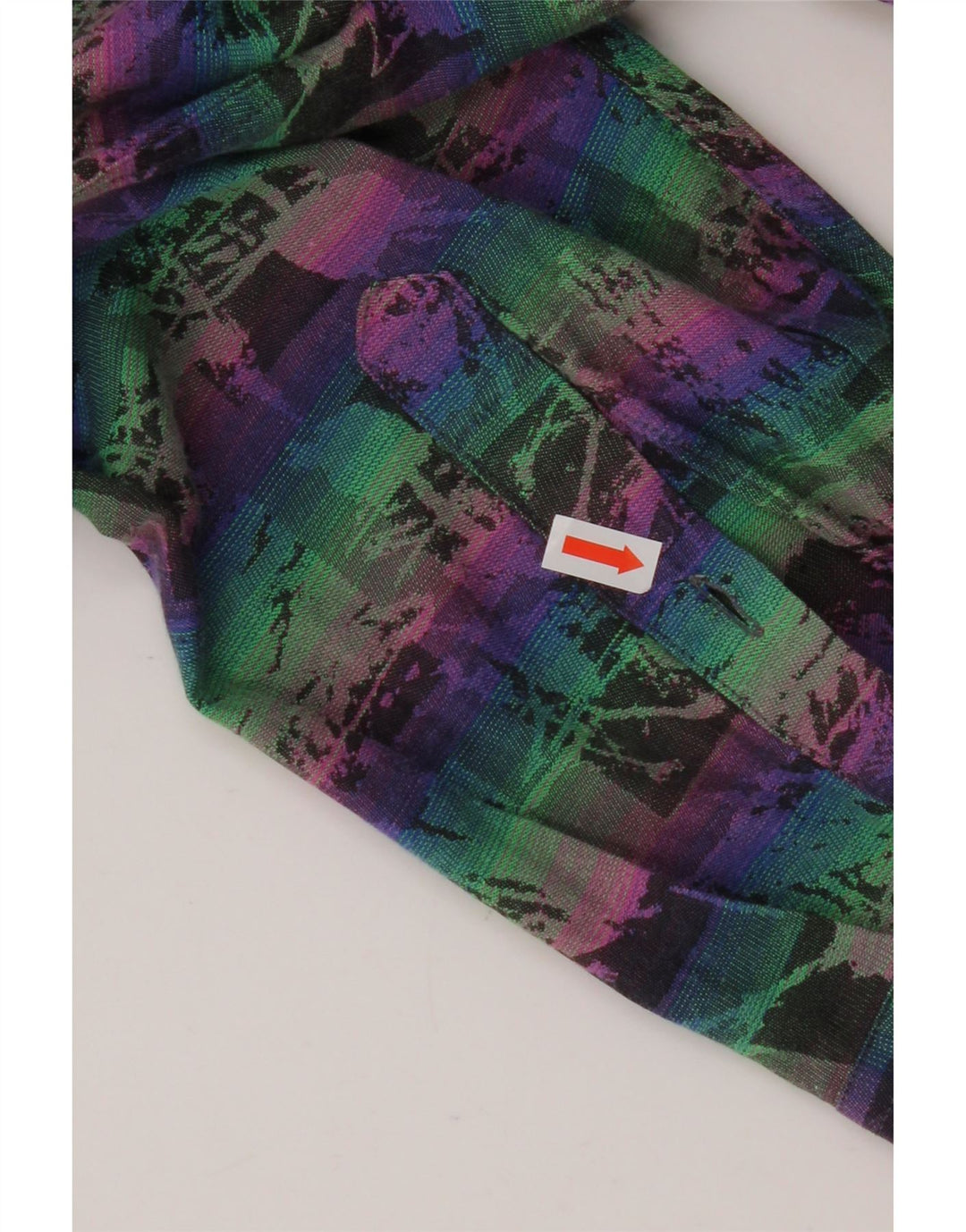 EMOZIONI Camicia Uomo Fantasia Astratta Grande Cotone Multicolore