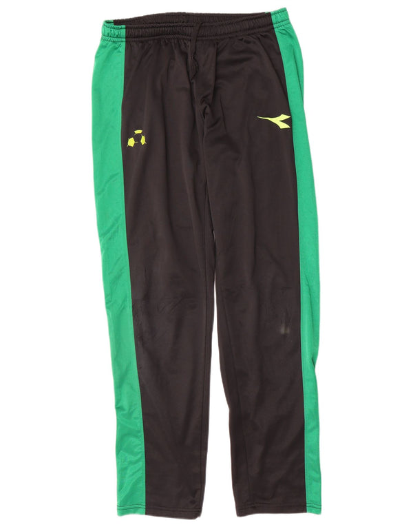 DIADORA Pantaloni Tuta Uomo Large Nero Colourblock Poliestere