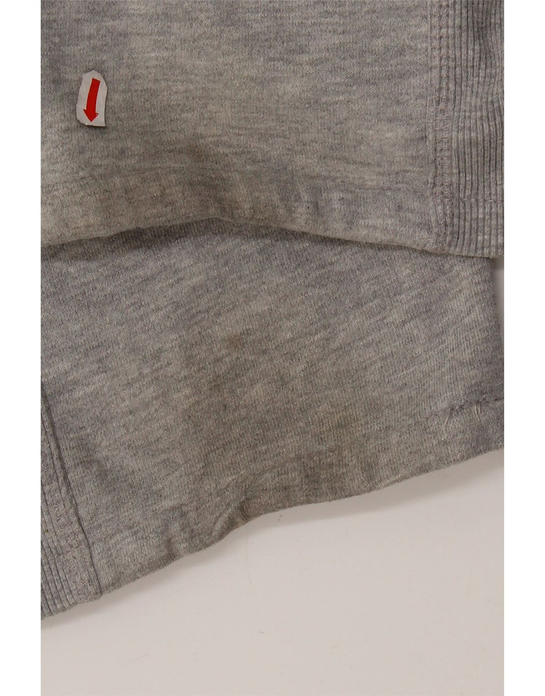 Pantaloni da tuta con grafica da uomo SUPERDRY in cotone grigio medio