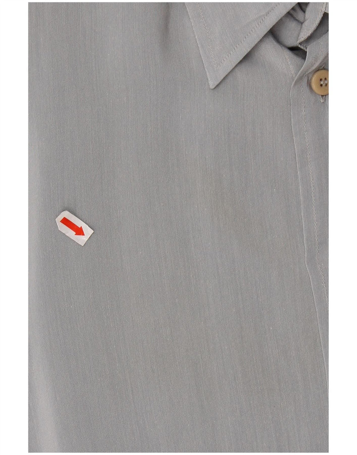 Camicia da uomo Daniel Hechter taglia 16 41 grande grigia