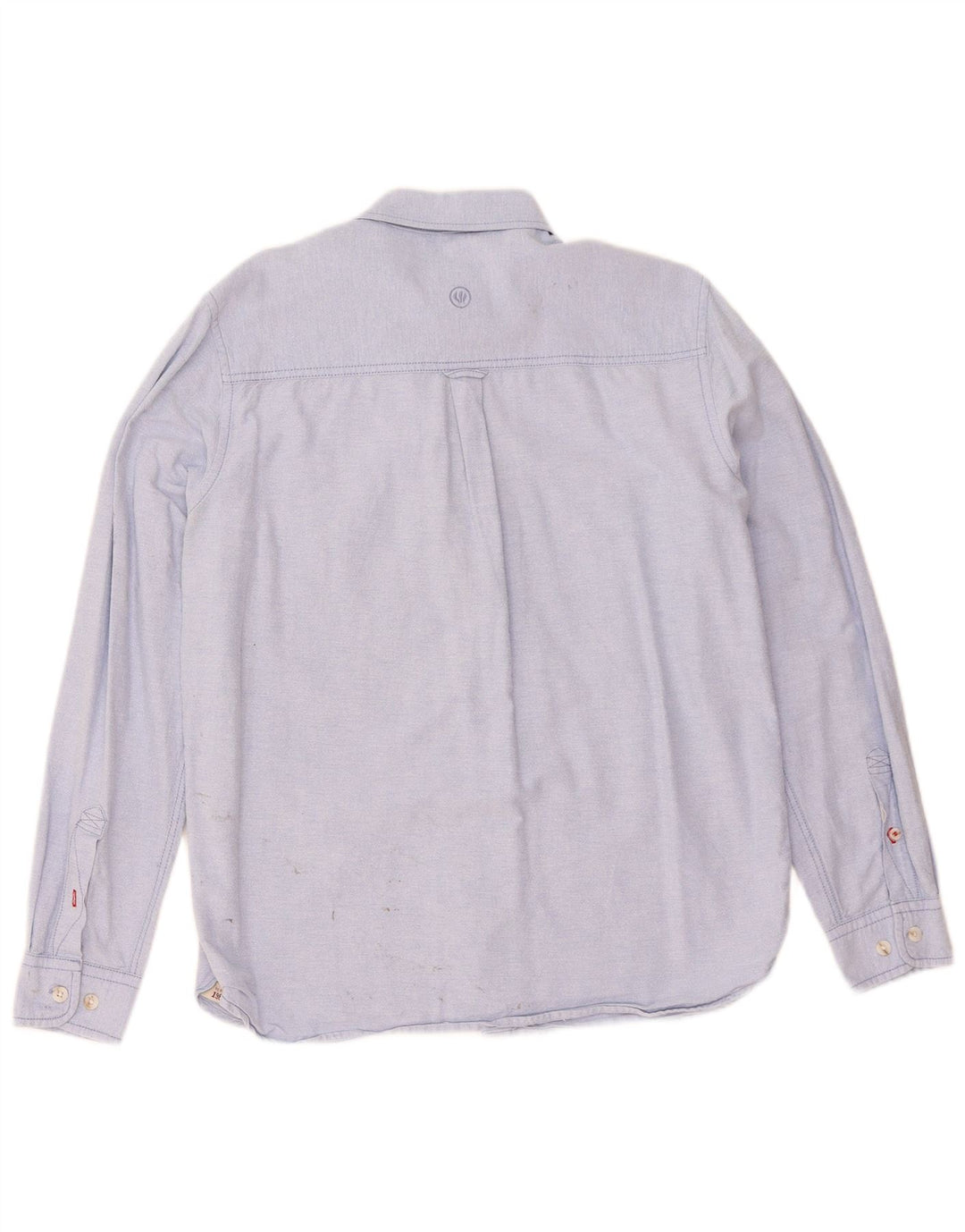 Camicia da uomo Fat Face in cotone blu medio