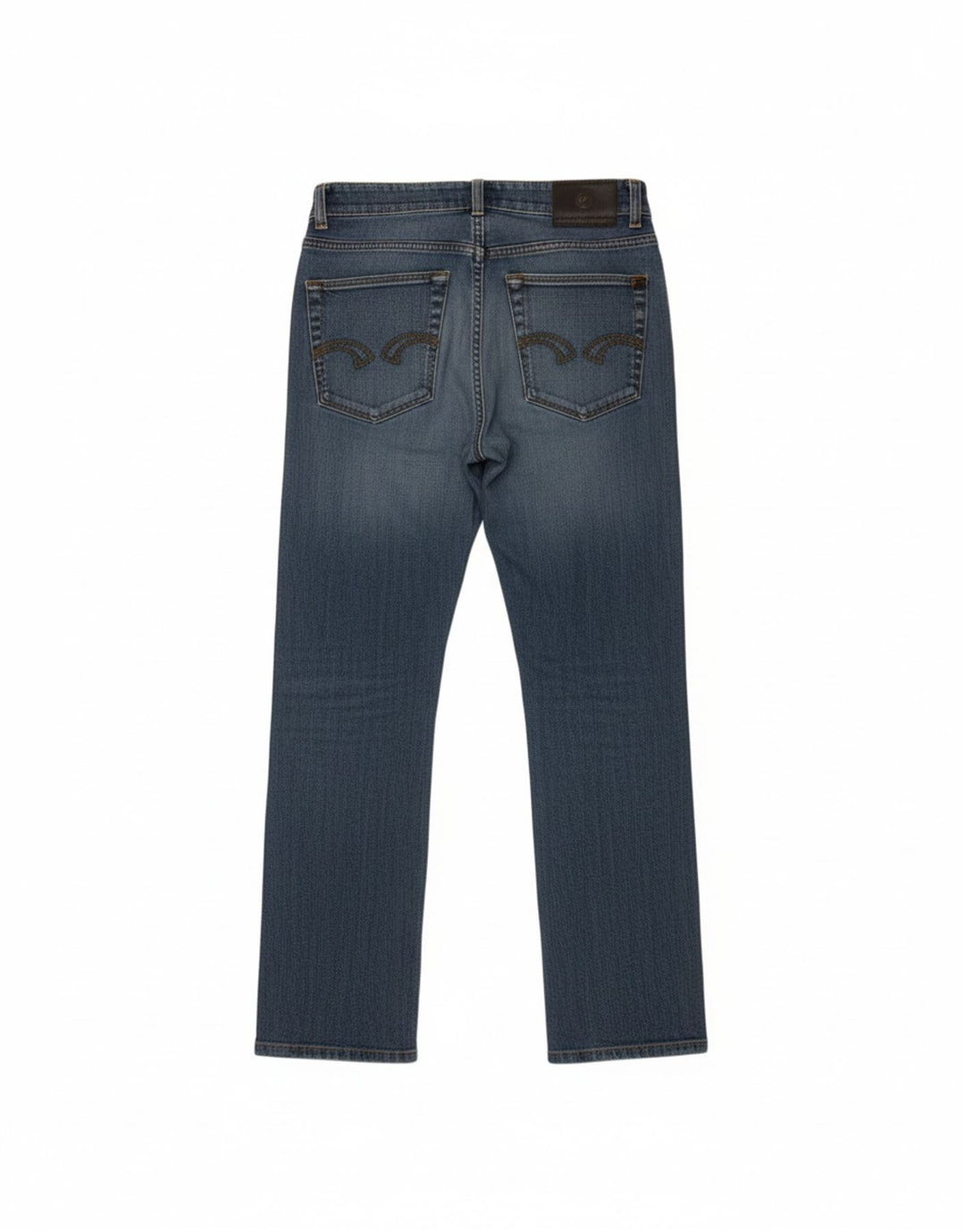 TRUSSARDI Womens Straight Jeans W29 L31 Blue Cotton