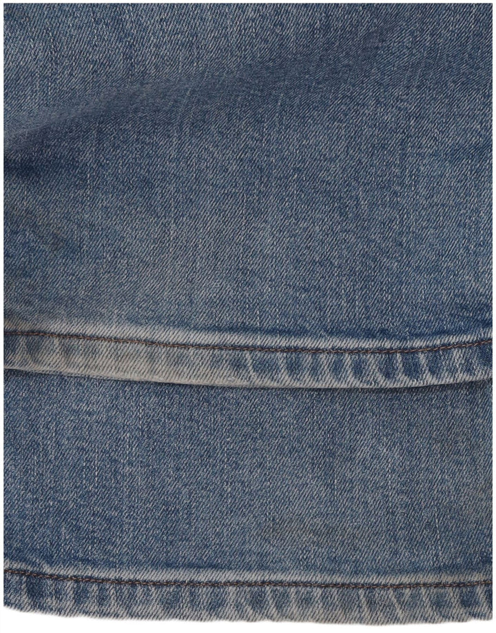 Jeans dritti da uomo WRANGLER W36 L34 cotone blu