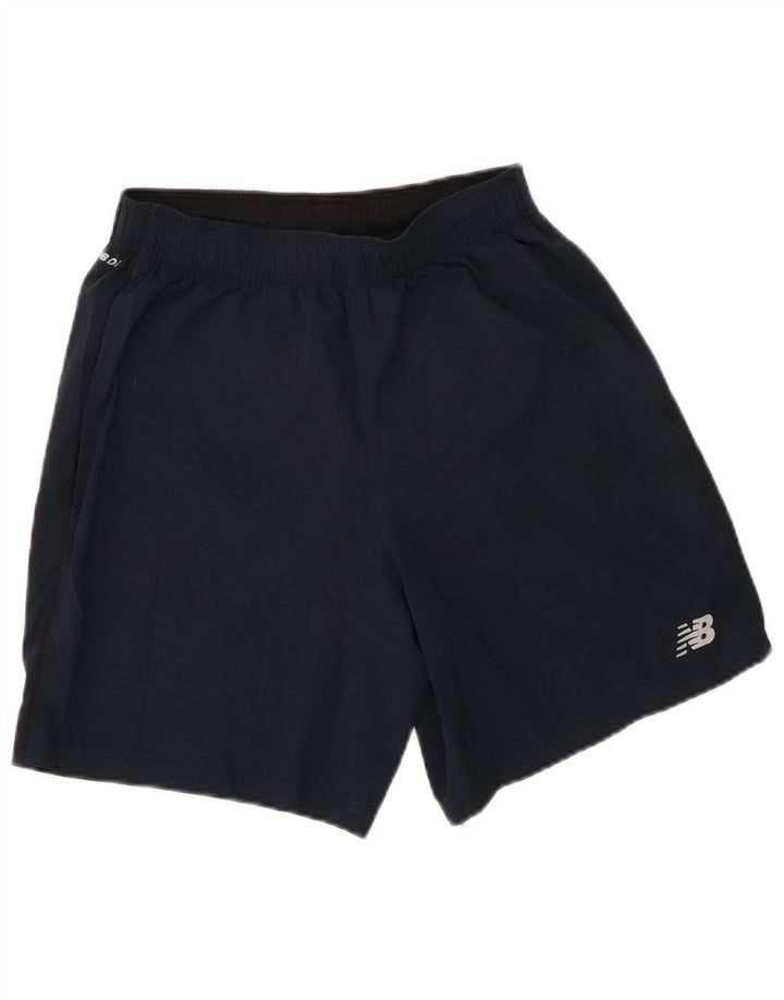 Pantaloncini sportivi da uomo New Balance piccoli blu navy