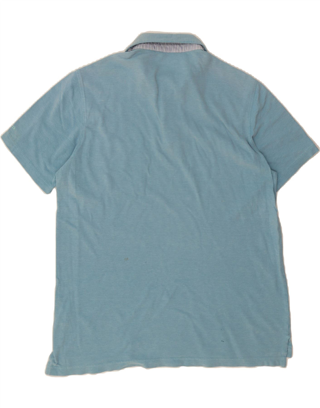 IZOD Mens Loose Fit Polo Shirt Large Blue Cotton Vintage Izod and Second-Hand Izod from Messina Hembry 