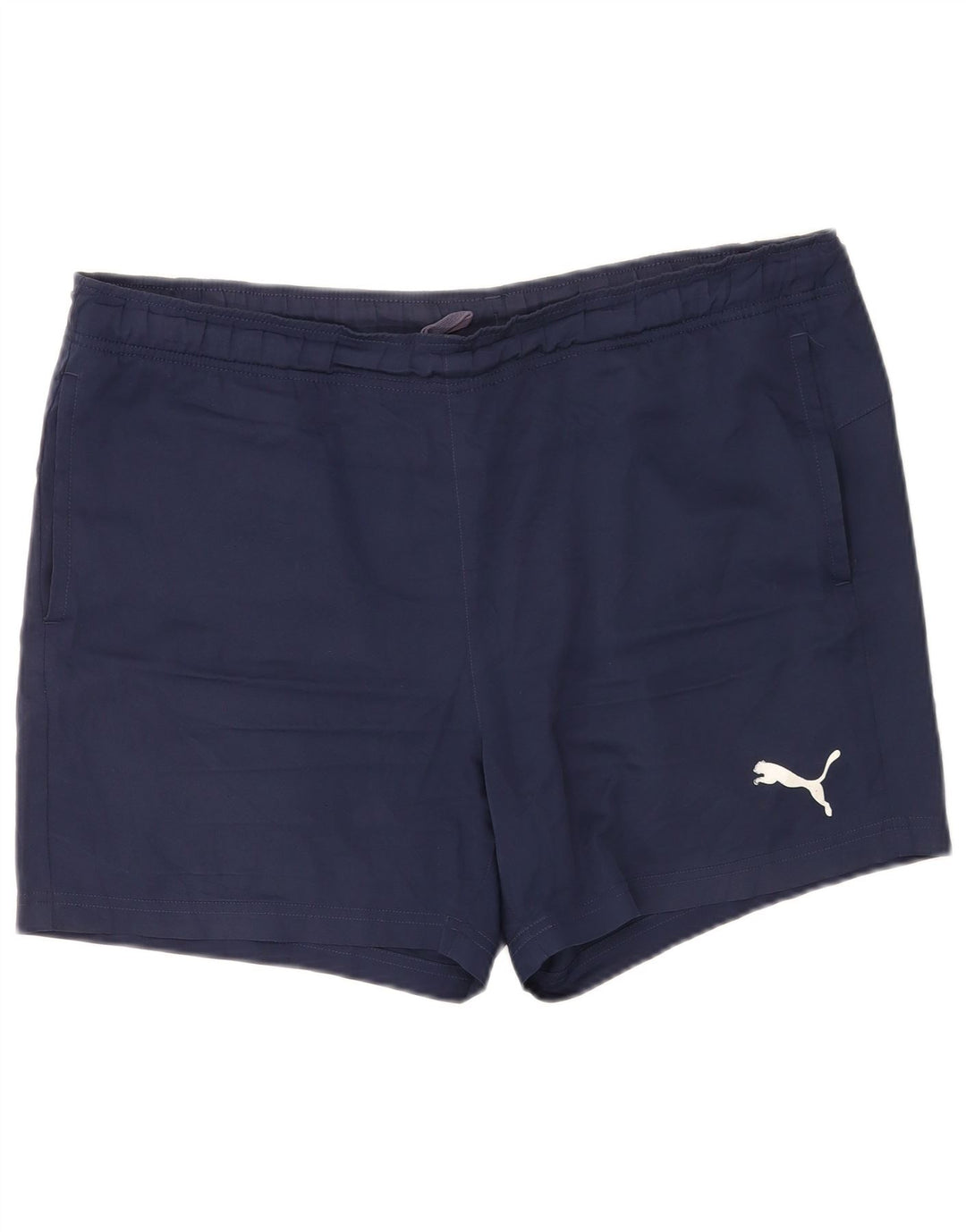 Pantaloncini sportivi Puma da uomo grandi blu navy