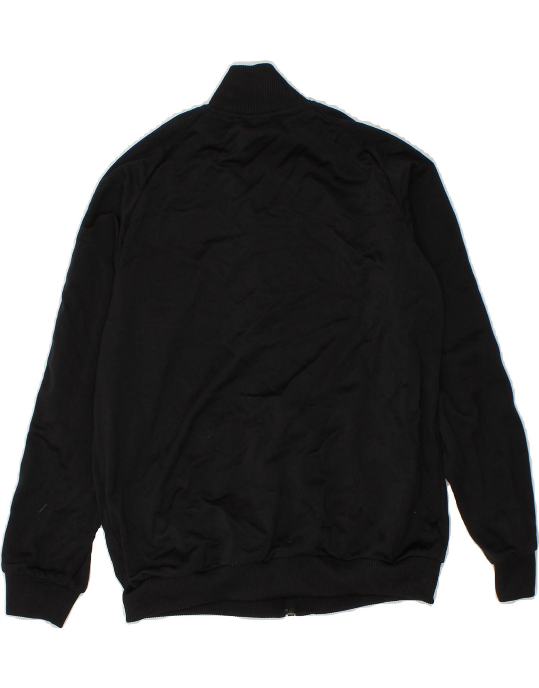 ADIDAS Boys Tracksuit Top Jacket 11-12 Years Black Colourblock Polyester Vintage Adidas and Second-Hand Adidas from Messina Hembry 