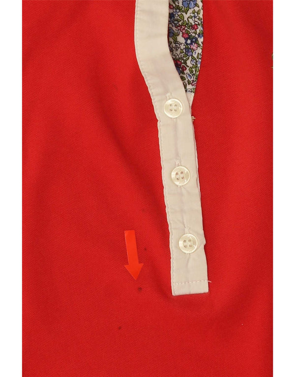 Polo Rugby Bambina Fay 13-14 Anni XL Cotone Rosso