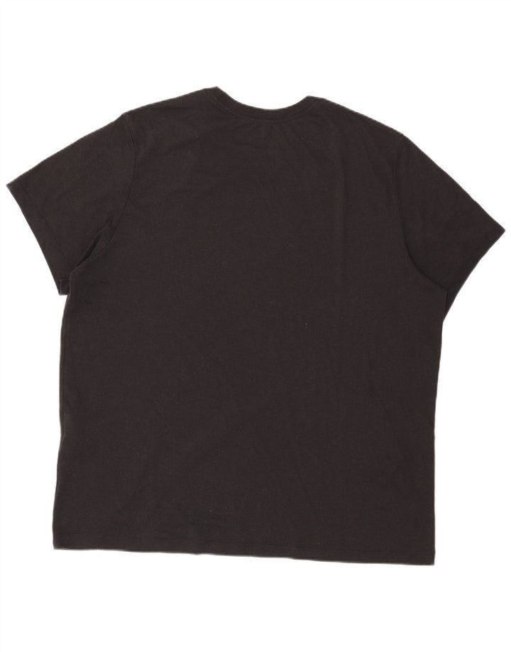 T-shirt grafica da uomo Nike Dri Fit Top 2XL poliestere nero