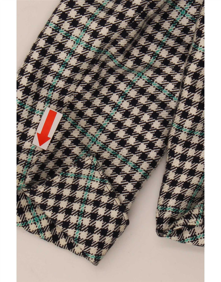 Giacca blazer vintage da donna IT 34 XS multicolore pied de poule classica