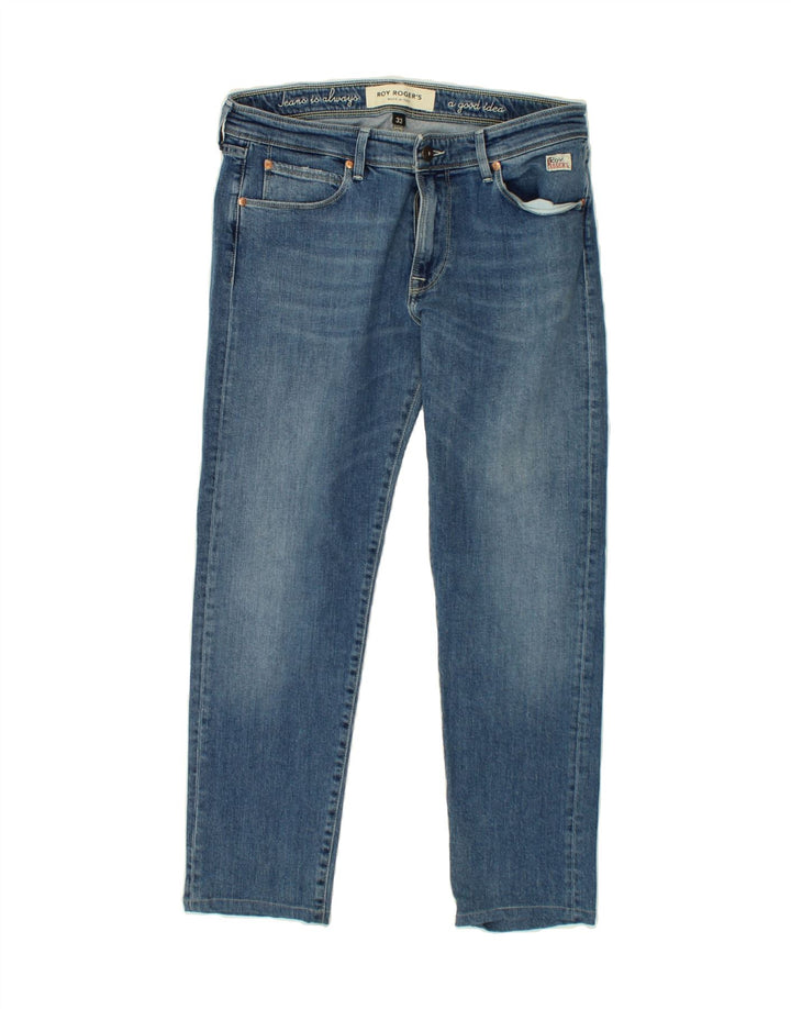ROY ROGERS Womens Slim Jeans W33 L27 Blue Cotton Vintage Roy Rogers and Second-Hand Roy Rogers from Messina Hembry 