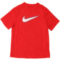 T-shirt grafica Nike da ragazzo Dri Fit Top 10-11 anni poliestere rosso medio