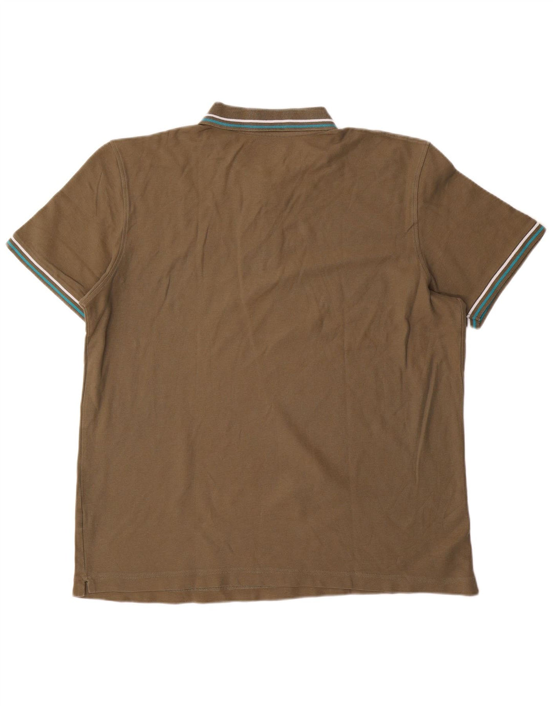 Polo da uomo Lotto XL in cotone kaki
