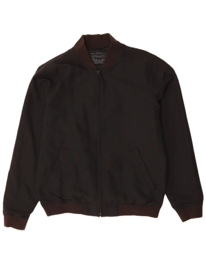 Giubbotto bomber da uomo Levi's UK 38 medio nero in poliammide