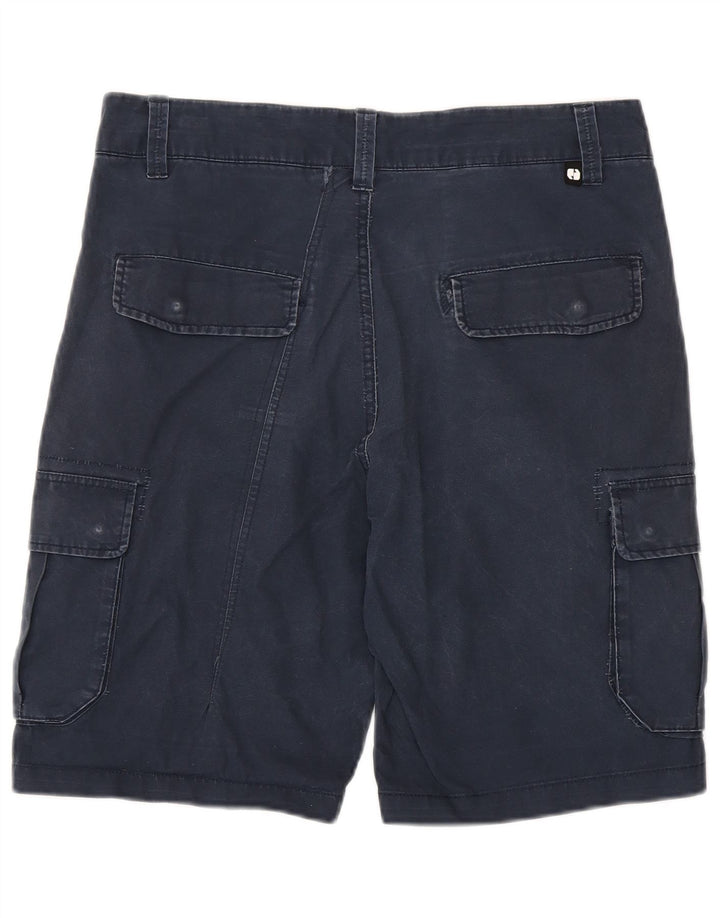 Sneaker Freak Pantaloncini cargo da uomo medi W32 in cotone blu navy