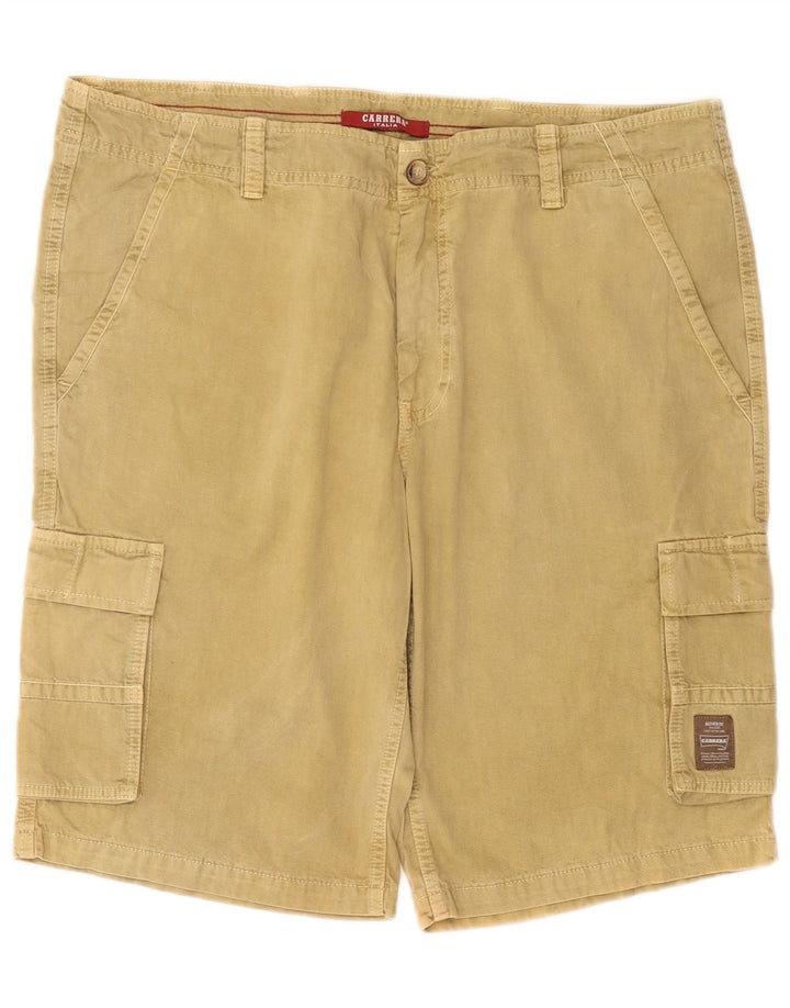Pantaloncini cargo Carrera da uomo 618 W40 XL in cotone beige