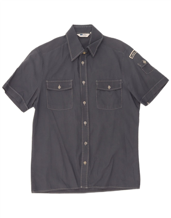 Camicia a maniche corte da uomo Levi's grigio medio