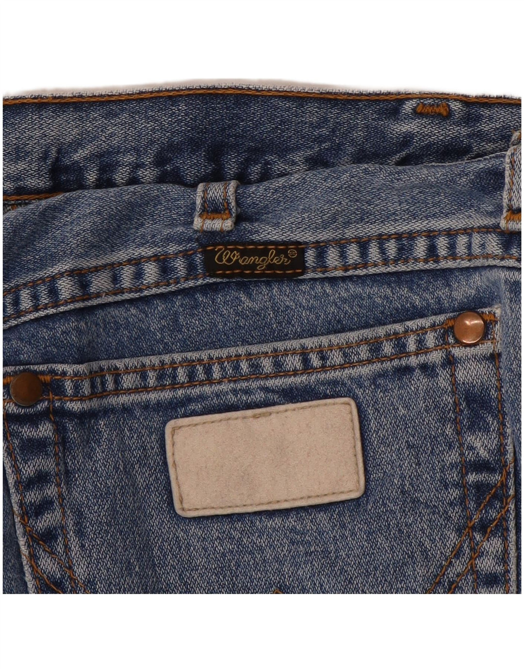 Jeans dritti da uomo Wrangler W32 L32 Blu
