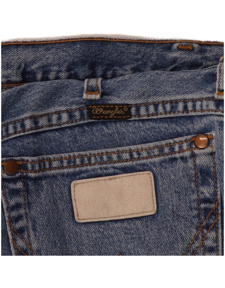 Jeans dritti da uomo Wrangler W32 L32 Blu