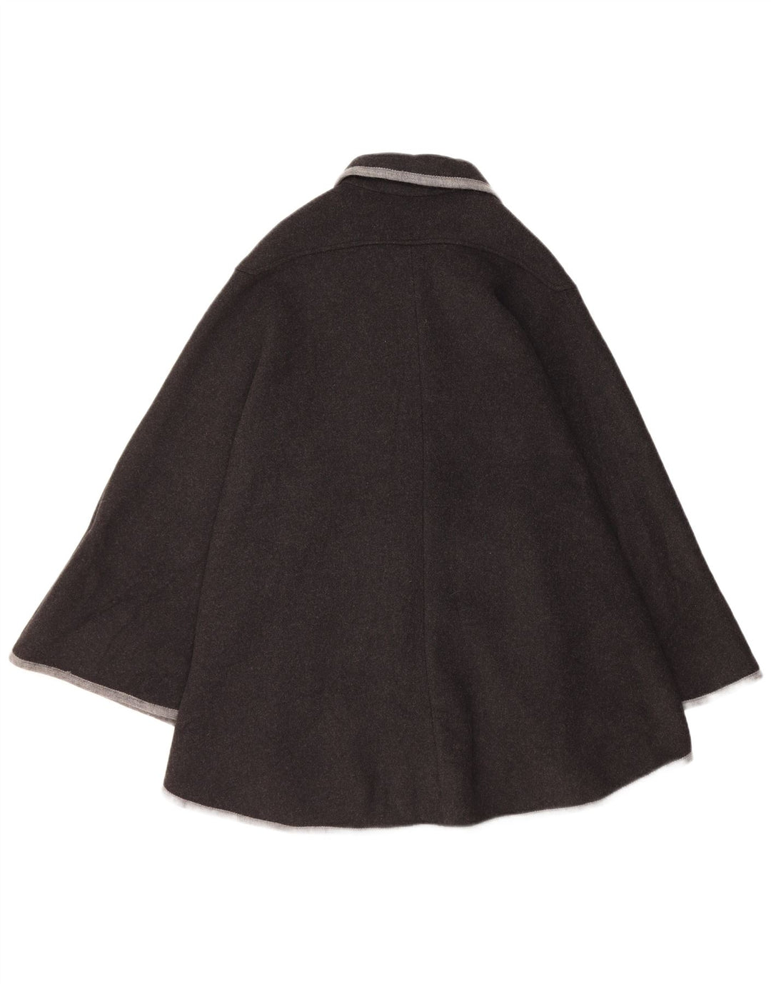 Cappotto a mantella da donna Steinbock taglia unica in lana vergine nera