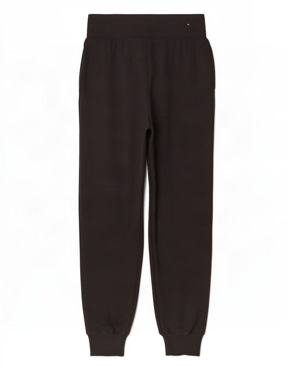 Nike Womens Swoosh Graphic Tracksuit Trousers Joggers UK 14 Medium Black