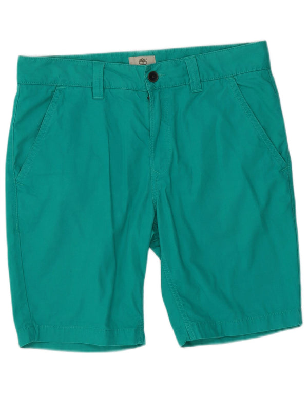 Pantaloncini chino da uomo Timberland W34 Large in cotone verde