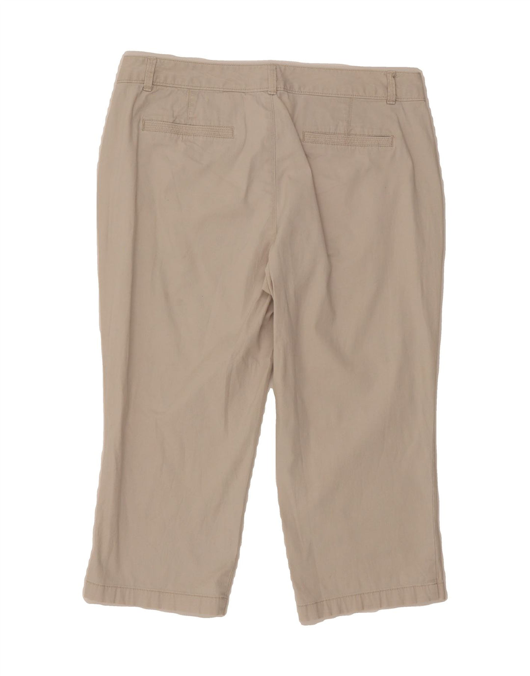 DOCKERS Womens Capri Trousers US 10 Large W32 L19 Grey Cotton Vintage Dockers and Second-Hand Dockers from Messina Hembry 