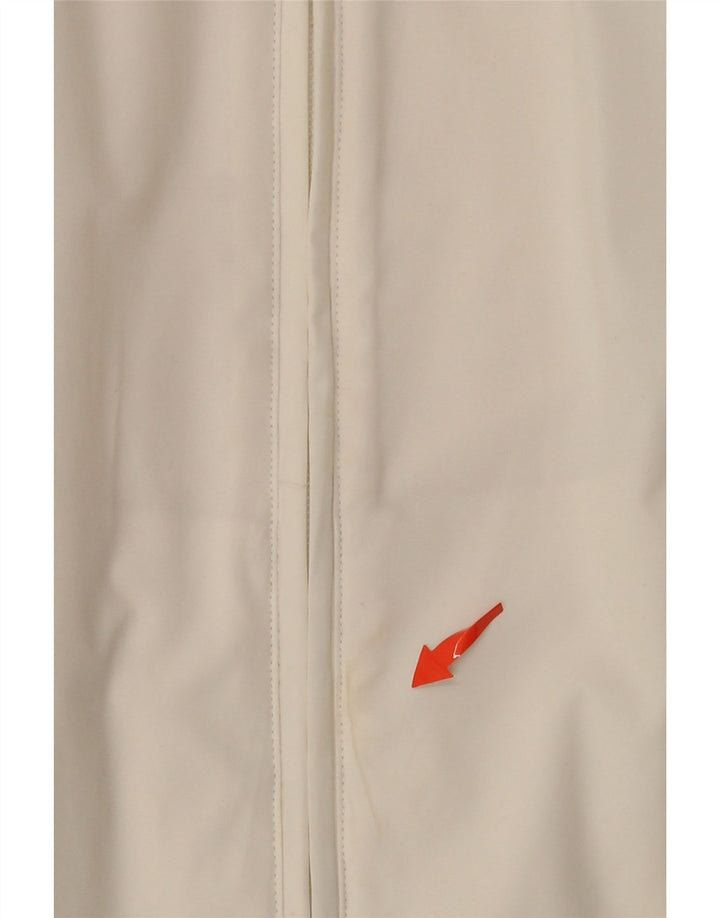 Giacca da tuta da donna ADIDAS UK 12 Medium White Colourblock